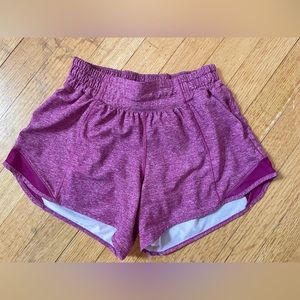 Lululemon Hotty Hot Purple Shorts Size 2